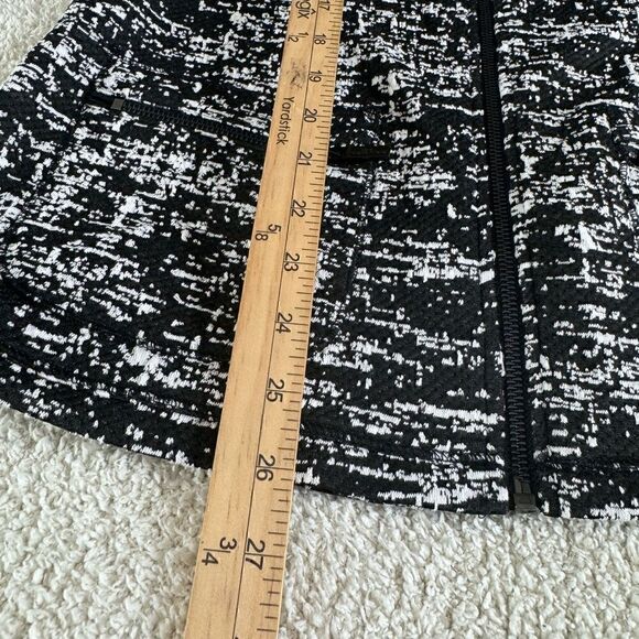 Karl Lagerfeld Paris Jacket Womens Size Medium Full Zip Tweed light Preppy New - Picture 10 of 14